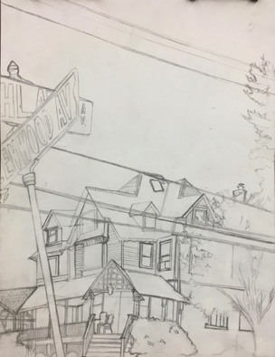 Advanced: ** On location drawing neighborhood homes (#1)