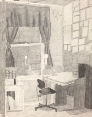 Advanced: apply learning to at-home perspective drawing from life (# 3) *published by Davis Publications